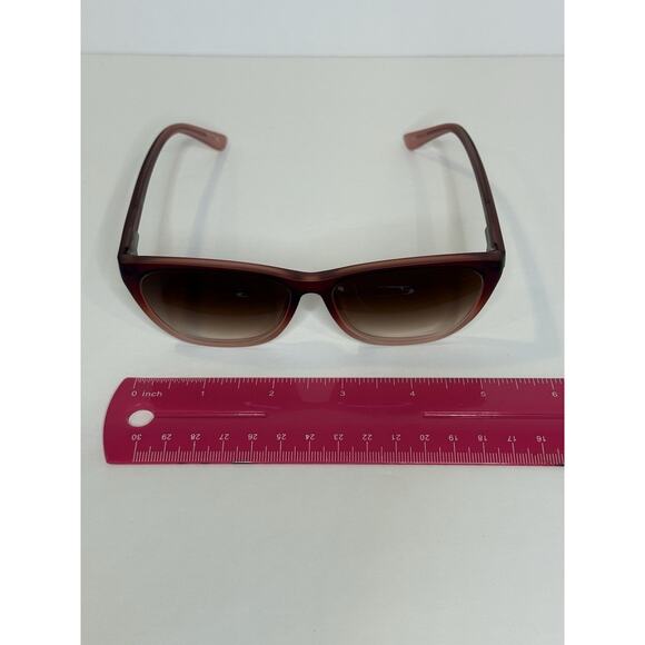 ZENNI® Women’s Reddish-Brown Gradient Cat Eye Sunglasses – Style 2027118 - Picture 5 of 10